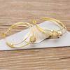 New Arrival Big Circle Colorful Color Charm Bohemia Earrings Top Quality Copper CZ Jewelry For Female Party New Year Gift