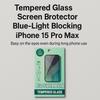 iPhone 15 Pro Max Tempered Glass Screen Protector