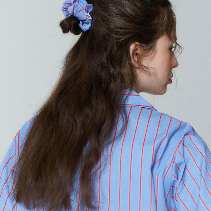 OFFHOUR Mini Stripe Scrunchie 14 Colors