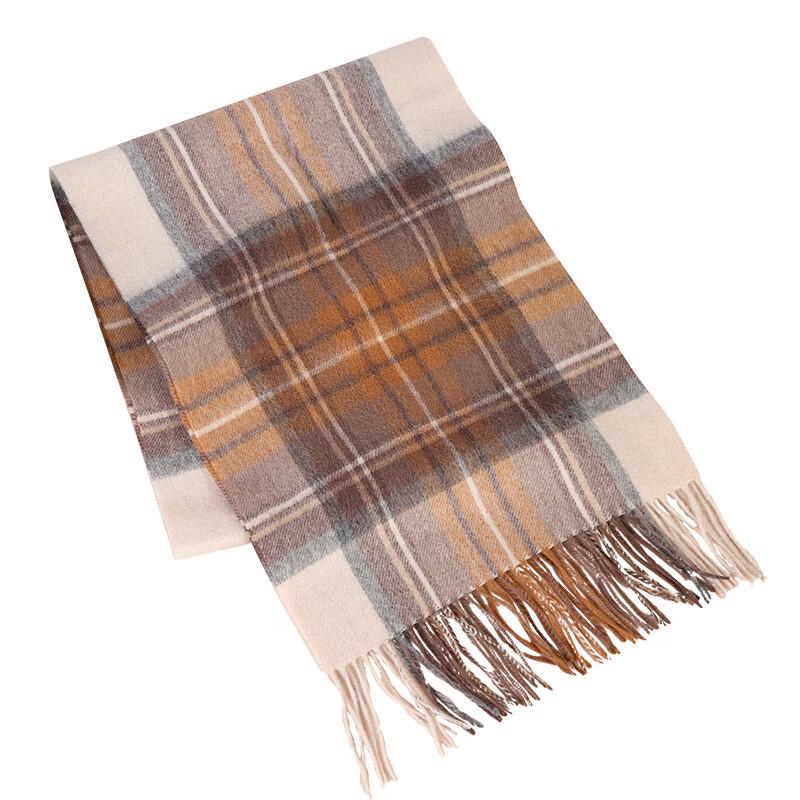 Aisyalan Elegant Plaid Wool Scarf