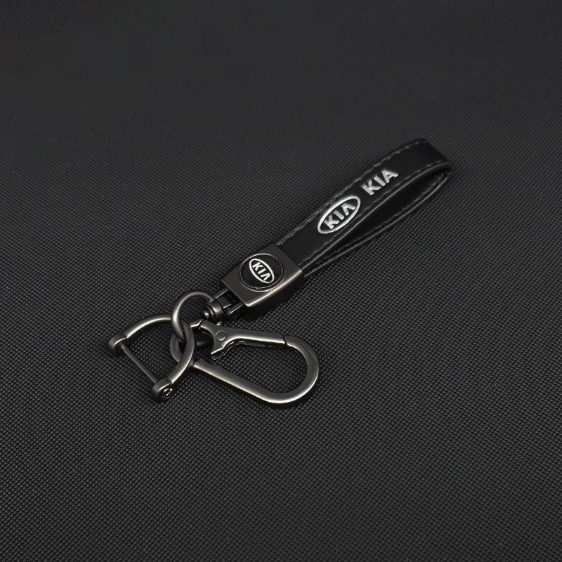 Car Keychain Emblem Lanyard Gift Key Chain For KIA K2 K3 Ceed Sorento Sportage Rio Proceed K5 Optima Sedona Forte Cerato Venga Kxnhz00