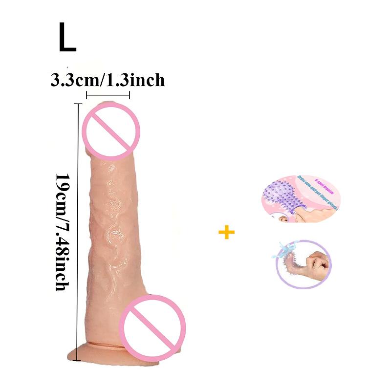 Realistic Dildo with Suction Cup Huge Fake Dick Big Suction Cup Penis Dildos G Spot Massager Sex Toys for Women  Aduls Panties18
