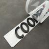 3d ABS Black Logo Cooper S Emblem Letters Car Trunk Badge For R55 R56 F56 R50 R52 F55 JCW R53 Cooper S Sticker Accessories