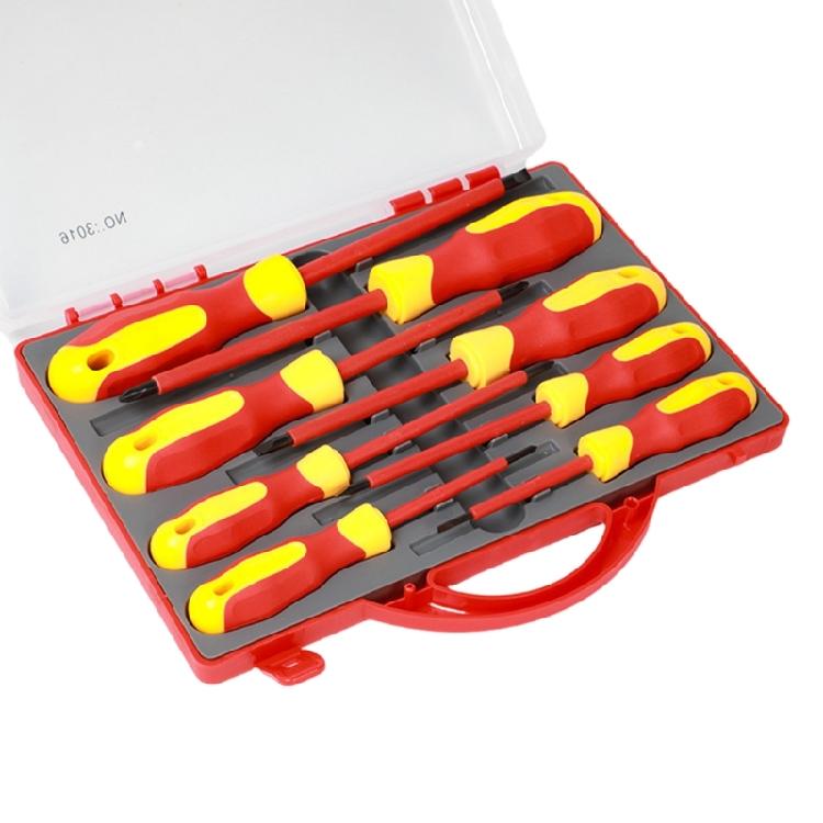 

8 in 1 Multifunction Household Screwdriver Set Strong Magnetic Screwdriver Head Screwdriver Interchangeable Hand Tool 1
