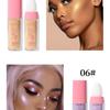 Kit 3 Pezzi Makeup naturale tridimensionale polvere illuminante fata per viso corpo abbronzatura