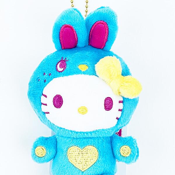 Sanrio Hello Kitty Mascot Collection Colorful Bunny Blue Plush