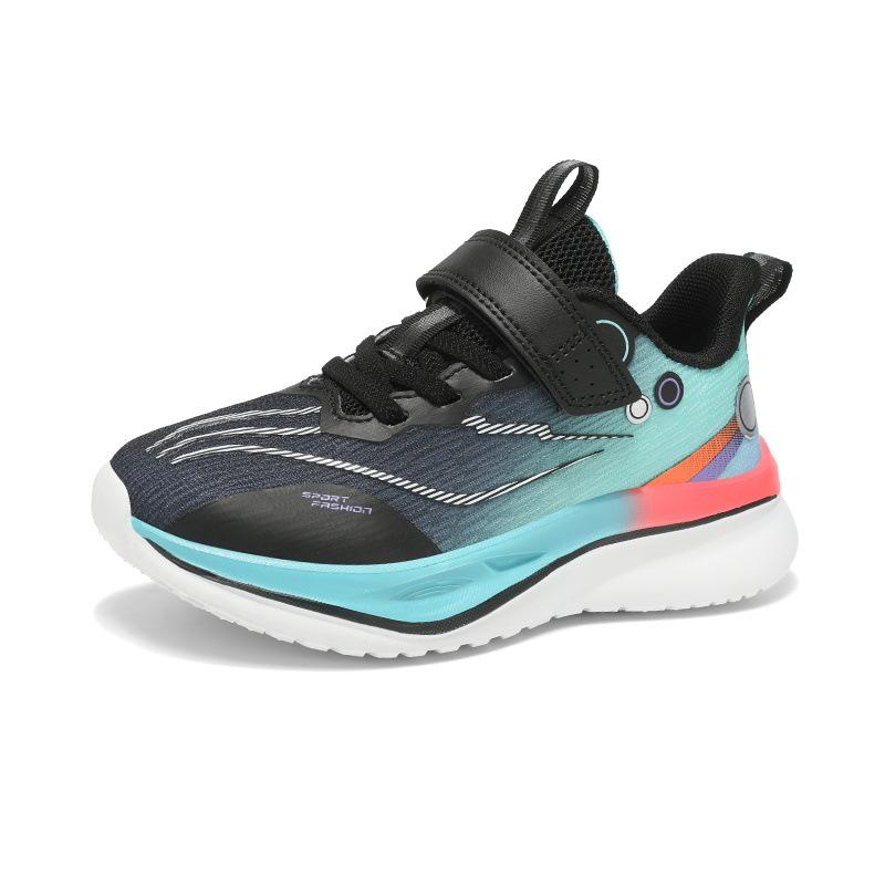Kids 2025 Shock Absorption Ultra Light Racing Running Shoes Boys and Girls Middle and Older Children Breathable Student Competition Training Shoes