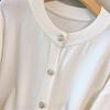 Plus Size Women's Thick Knit Cardigan Sweater, Bust 150/160, Style 350-8037