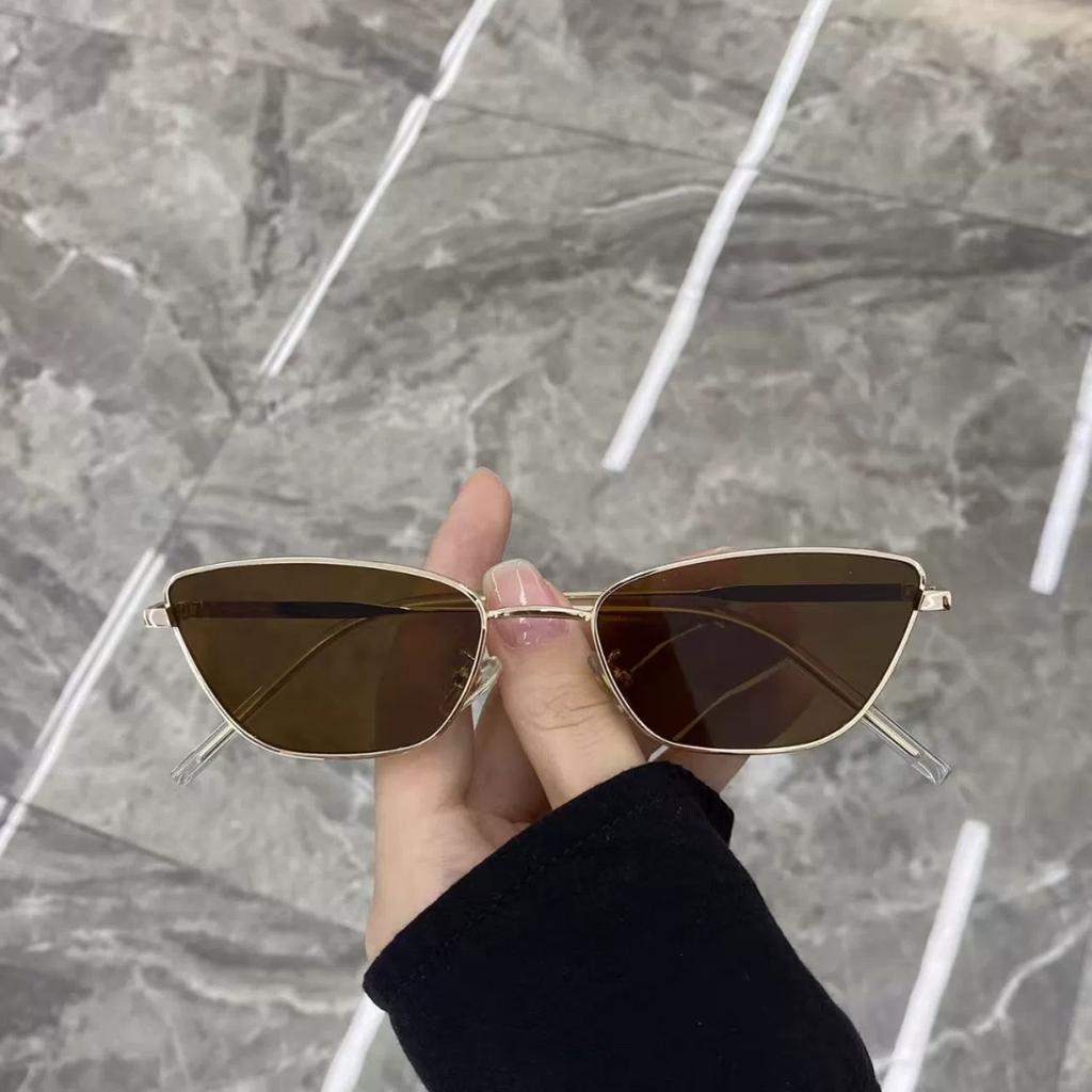 Retro Cat Eye Sunglasses Female Metal Frame Cat Eye Fashion Sun Glasses 2026 Summer Outdoor UV Protection Eyewear