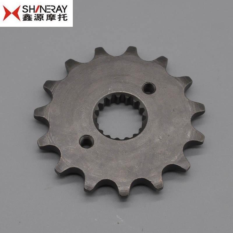 For Shineray X5 X6 Front Chain Sprocket 520 Chain 15 Teeth XY400 XR400 400cc Motorcycle Accessories Part