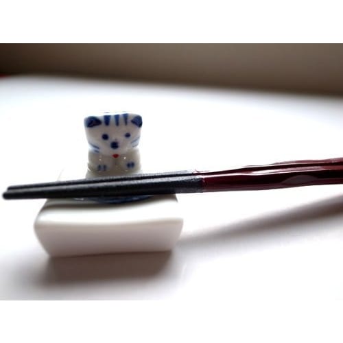 Chopstick Rest Cat Staring At Fish, Set of 5
