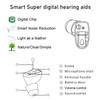 Mini Hearing-aid Invisible Sound Amplifier Volume Adjustable Ear Hearing Assistant Helper for Deaf E