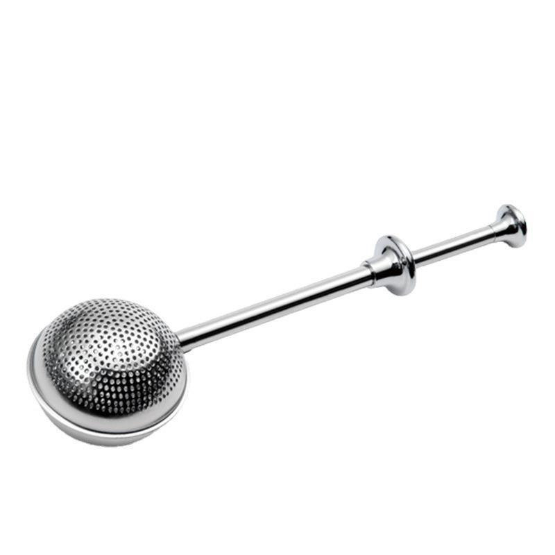 Round Telescopic Stainless Steel Tea Infuser and Strainer