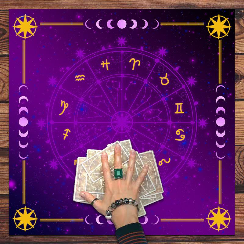 Non-slip Wear-resistant Tarot Tablecloth for Room Decoration