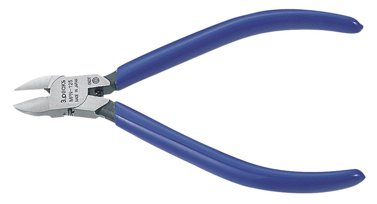 

Three Peaks Giken Micro Plastic 3.peaks R-Type Nippers, 125mm, MPN-125R синий