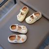 Soft Sole Pu Leather Little Girls Princess Mary Jane Flat Casual Kids Shoes