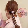 Hair Band Spiral Coil Rubber Band High Elastic Telephone Line Hair Rope  Girls