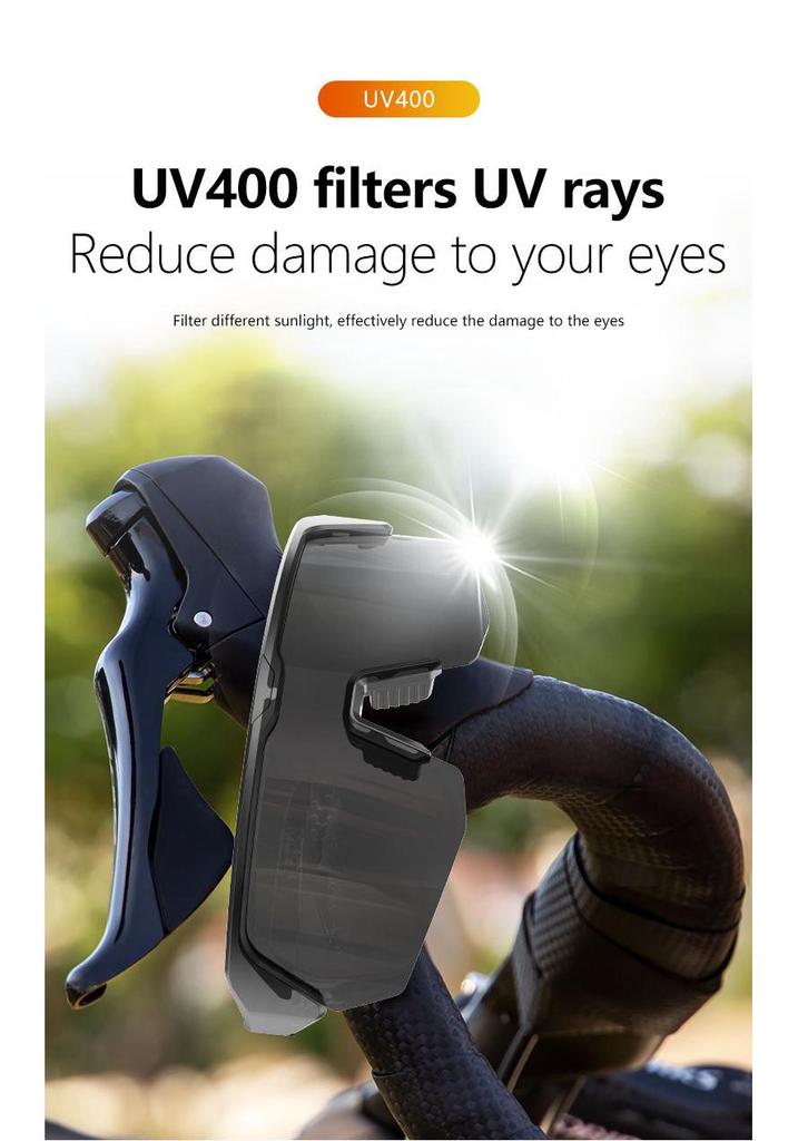 Windproof Cycling Glasses with Bluetooth Hands-free Headset