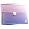 A4 Handheld Accordion Multi-Layer Folder: Large Capacity Document and Test Paper Storage Bag.