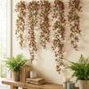 Anti-Fade Fake Wall Hanging Vine Lifelike Autumn Artificial Hanging Plants Indoor Balcony