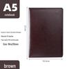 In Stock: A5 Leather Business Notebook with Custom Logo
