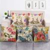 Nordic Floral Meanings Of Animals Digital Printing Short Plush Pillow Covers For Car Sofa Office Cushion Cover Home Goods