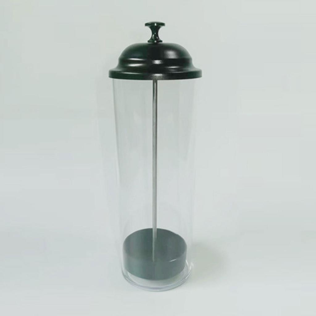 Plastic Drinking Straw Dispenser with Lid for Easy Storage Practical Clear Straw Holder Container Kitchen Accessories