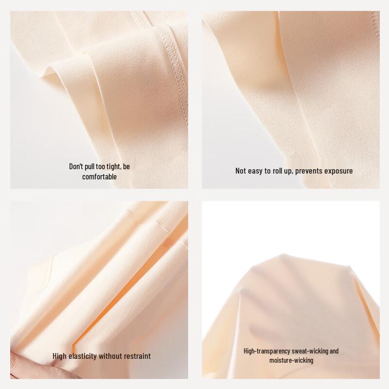 Urban Beauty Women's Maternity High-Waisted Cotton Seamless Safety Shorts