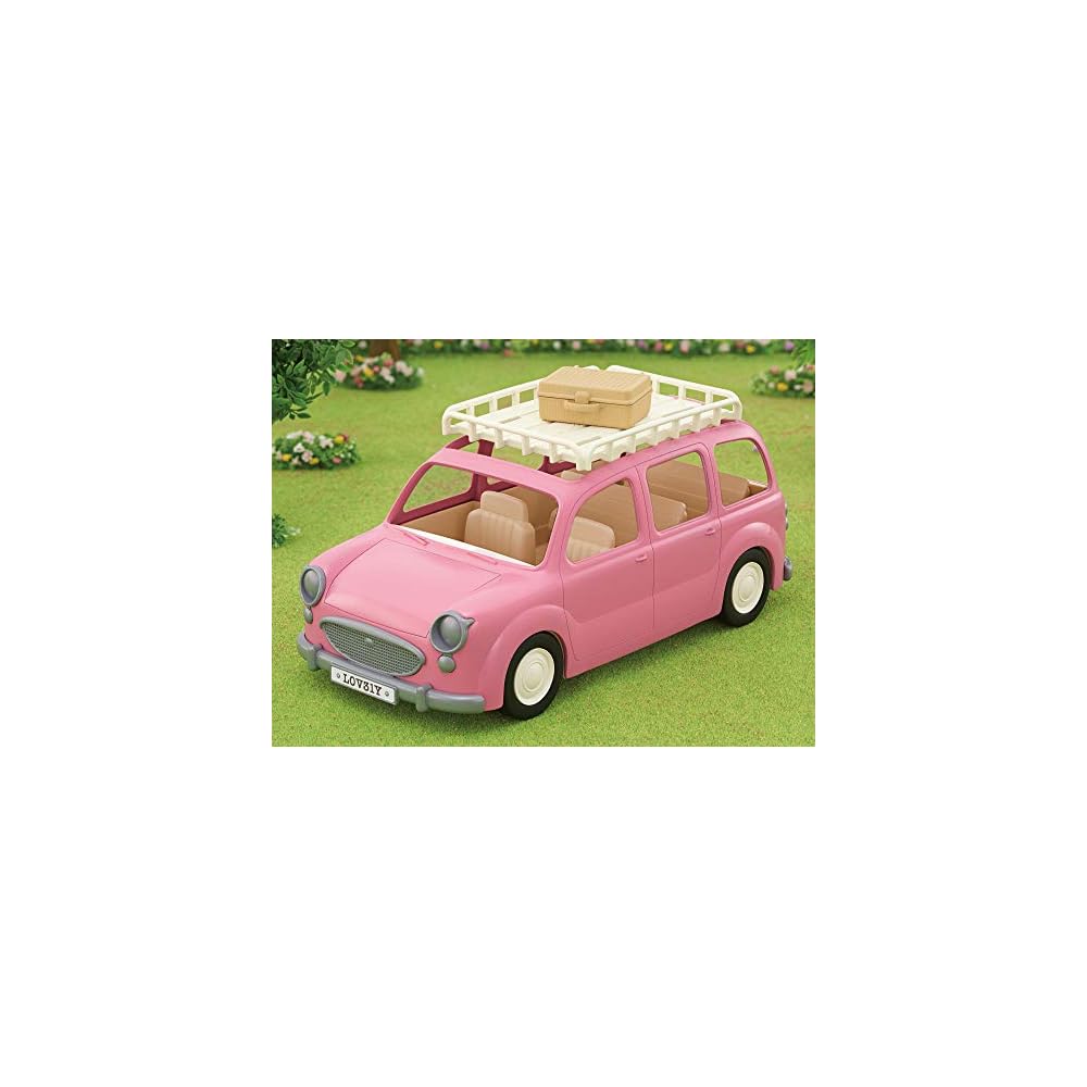 Sylvanian Families Picnic Wagon Toy for Dolls with ST Mark Certification for Ages 3 and Up