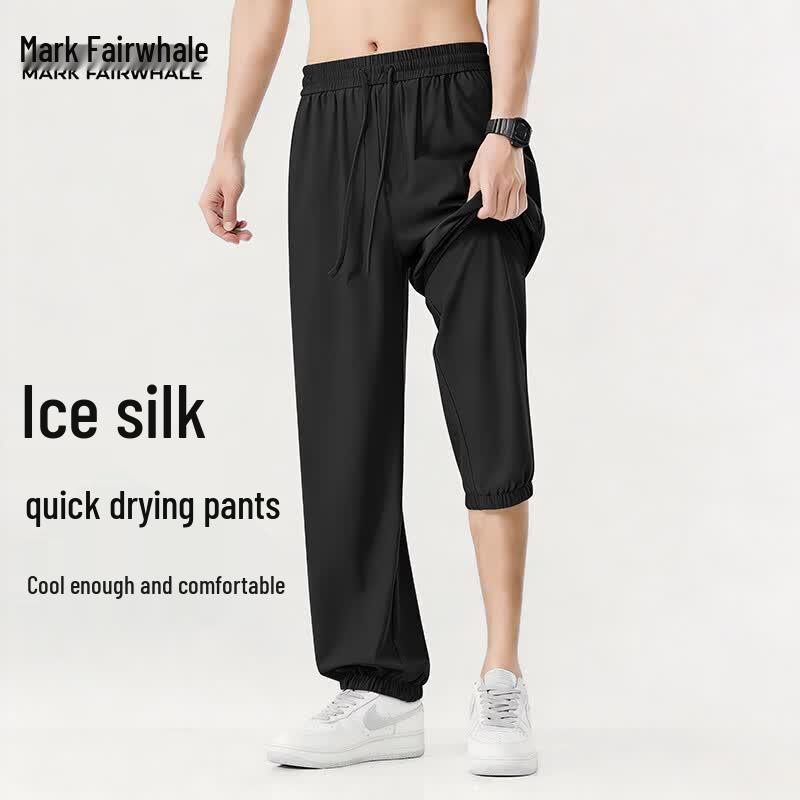 Mark Fairwhale Men's Ice Silk Jogger Pants