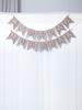 1Pc Pink Wooden Ramadan Muslim Decor Banner Pull Flag Ramadan Kareem Hanging Ornaments Wooden Ornaments Eid Mubarak Happy Gift