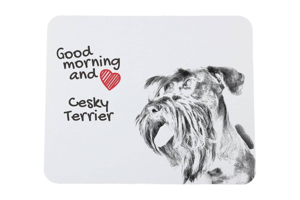 Cesky Terrier, Czech Terrier – Mouse pad with print, personalized dog-themed mouse pad | Art-Dog