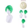One Piece Roroya Zoro Cosplay Wig Premium Synthetic Silk Fiber Heat Resistant Halloween Costume Prop