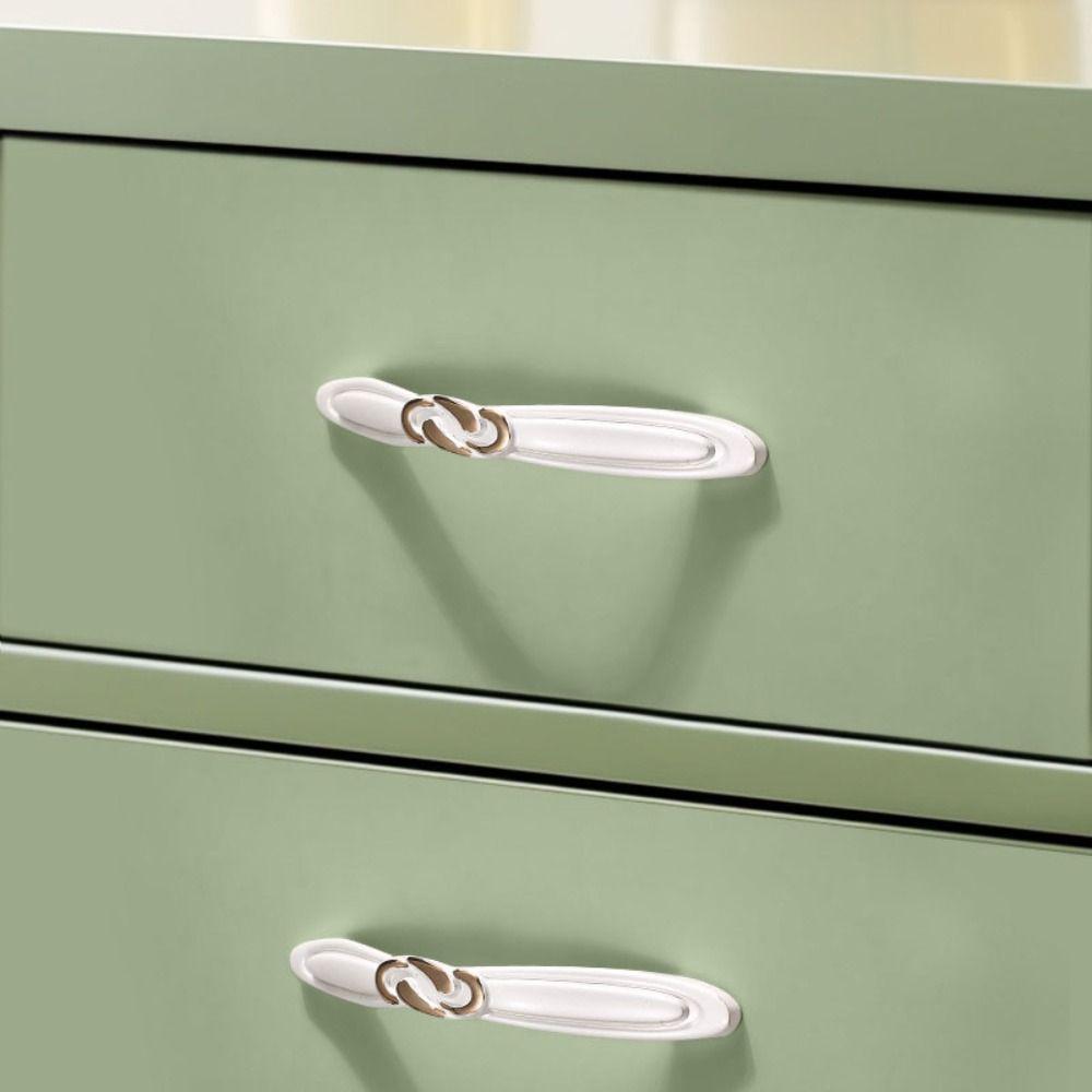 Rust-Resistant Drawer Handle Easy-Grip Design Dresser Furniture Door Knobs  Cupboard