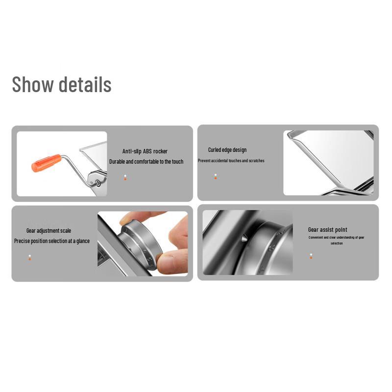 Joyoung M-YM6 Manual Stainless Steel Noodle Maker CN plug (adapter included)
