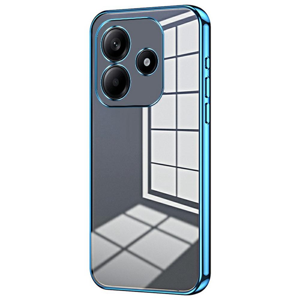 For Xiaomi Redmi Note 14 5G Case Electroplating Frame Soft TPU Phone Cover