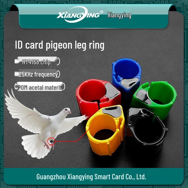 Bague de patte d'identification électronique RFID pour pigeons et volailles