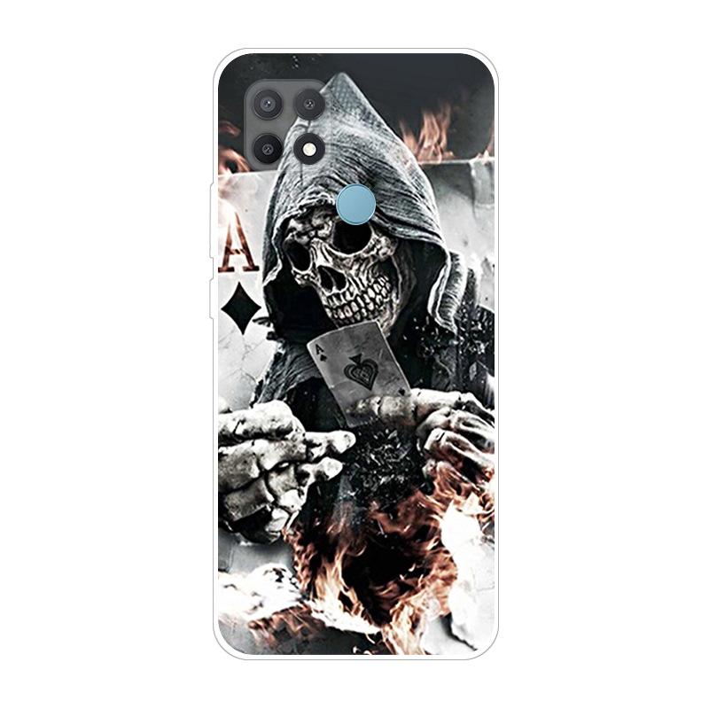 For OPPO A15 Case Soft Silicone Back Cover Case On For OPPO A15S A15 A 15 Phone Back Cover For OPPO A15 2020 CPH2185 Fundas Case