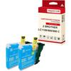 Compatible Cartridge - NOPAN-INK - LC 980 XL - Cyan - Pack of 2 - 18 Ml