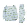 Print Cute Family Set Pajamas, Home Clothes, Family Set Long Sleeve Top Pants Set