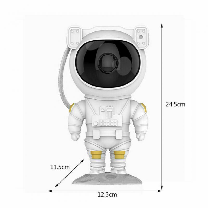 Astronaut Starry Galaxy Projector Night Light Lamp Space Nebula Star
