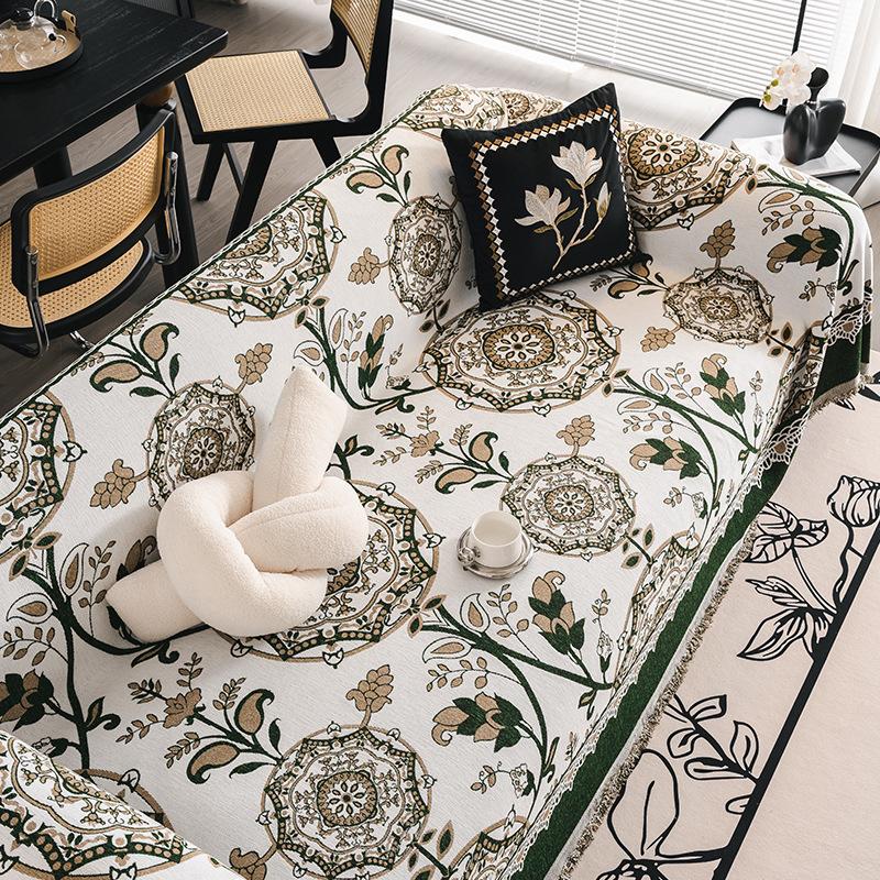 New High-end Chenille Sofa Towel, Universal Sofa Cover for All Seasons, Full Cover Sofa Cover, Sofa Blanket