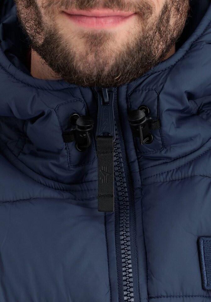 Демисезонная куртка Alpha Industries Hooded Puffer Fd blue (118113-007)