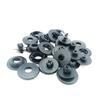 10 Pcs Durable Plastic Car SUV Truck Black Carpet Mat Fastener Anti Skid Clips