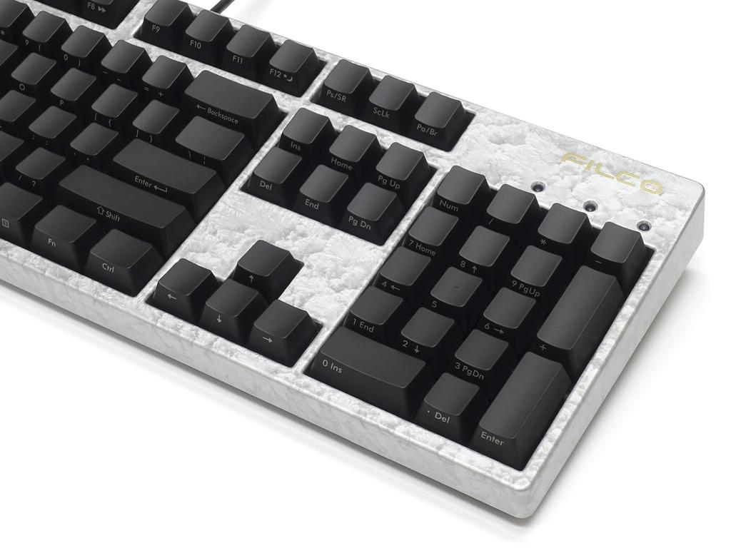 FILCO Majestouch 3 NINJA Lacquer Steamed Silver Cloud Model CHERRY MX Brown Axis English Layout 104 Keys Front Printing USB Wired Connection PBT