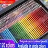 1PC 120 Colors Professional Oil Color Pencils Drawing Colored Pens Office Art School Supplies Stationery PK Color Markers