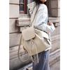 Echter Leder-Damenrucksack, modisch, lässig, künstlerisch, japanischer und koreanischer Stil, geeignet für Arbeit und Pendeln, Handtasche