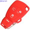 Jingyuqin 3/4 B Remote Car Key Silicone Cover Case  For Mercedes Benz B C E ML S CLK CL Holder Styling