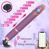 Wireless Telescopic Dildos Vibrators Female Suction Cup Vagin Massager App Bluetooth Plug Anal Stimulator Masturbator Sex Adult