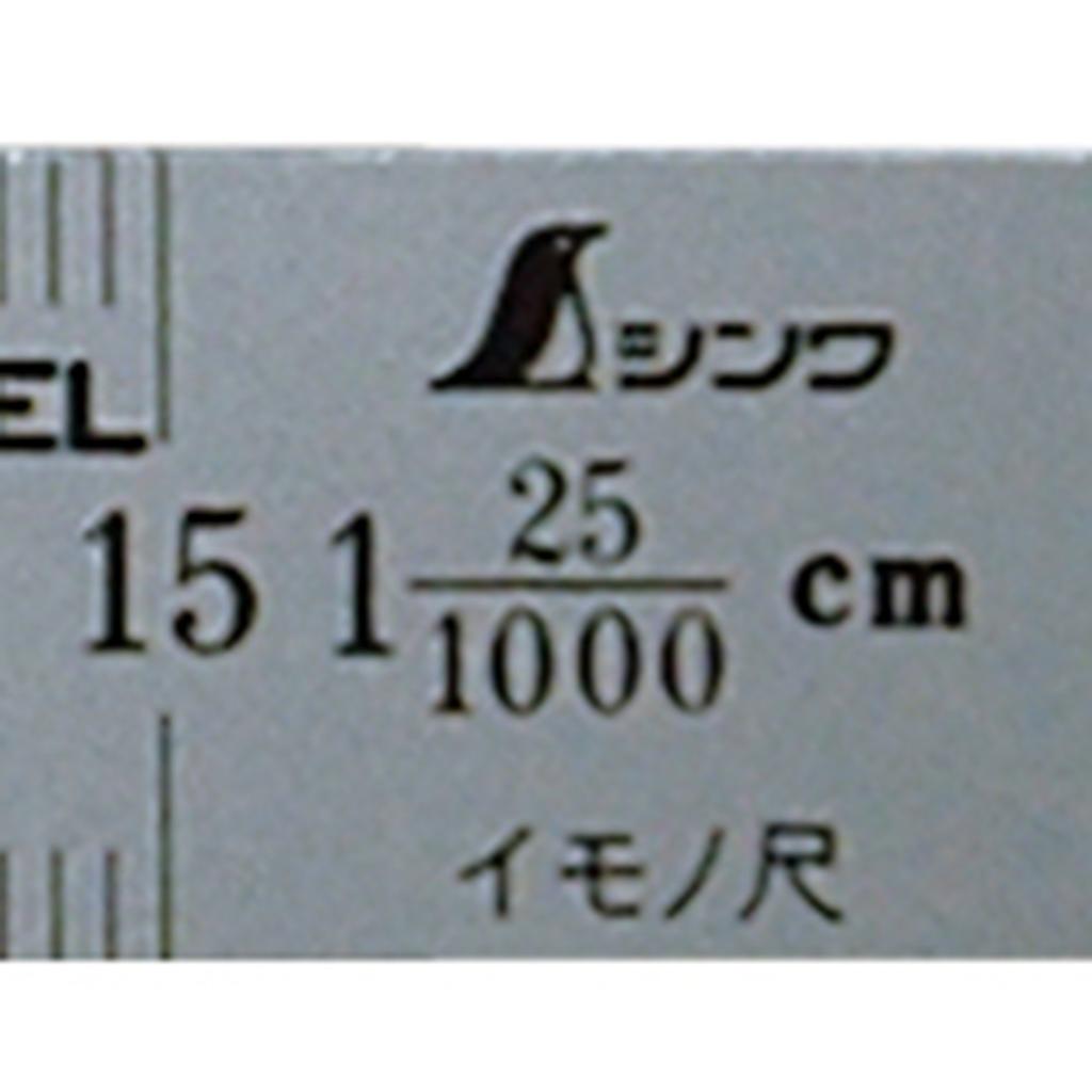 Shinwa Sokutei Imono Shaku 15cm 25cm Display Silver 18074